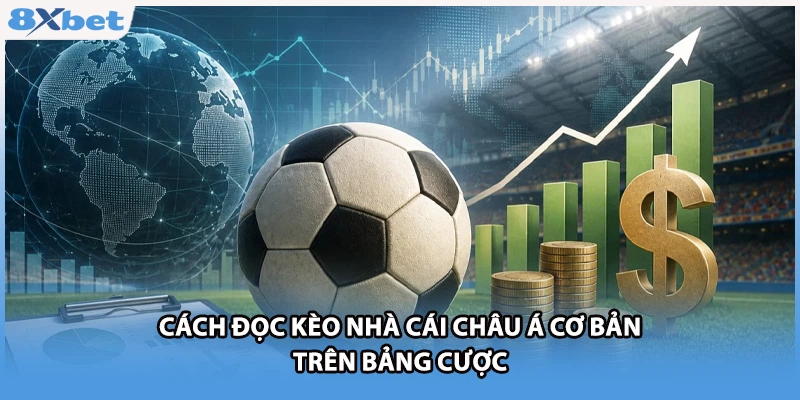 Cách đọc kèo nhà cái Châu Á cơ bản trên bảng cược