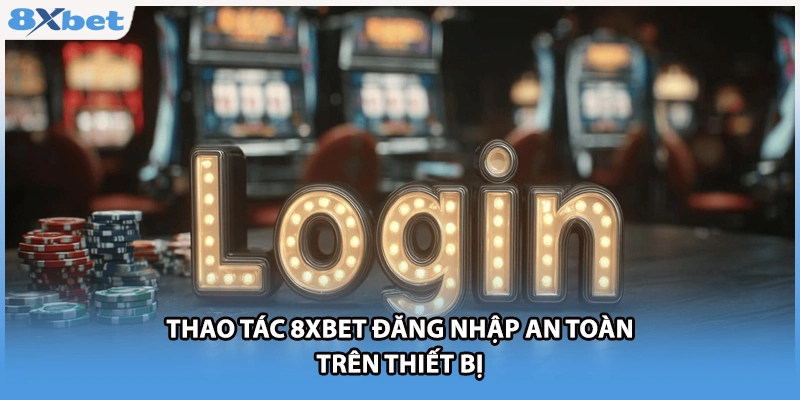 Thao tác 8xbet đăng nhập an toàn trên thiết bị